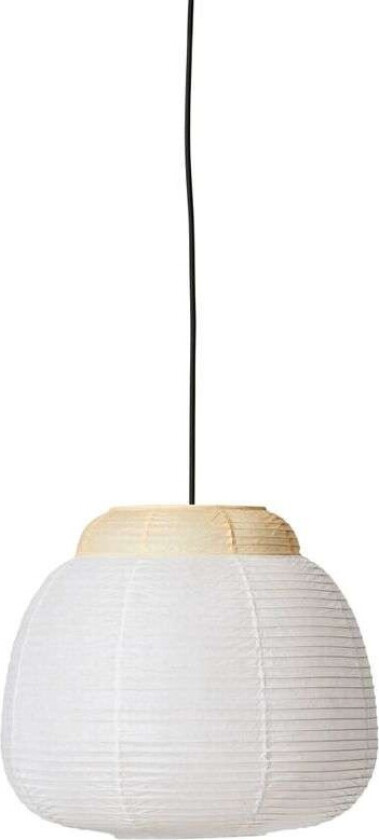 Made By Hand Papier Single pendel Ø40 cm Soft yellow