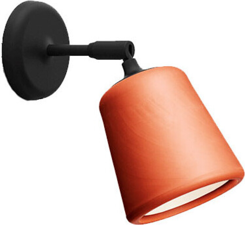 Material vegglampe Terracotta