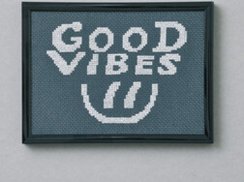 Broderipakke Bilde Good vibes
