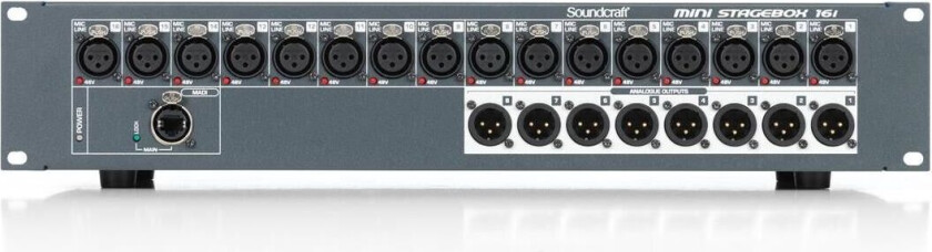 Bilde av Mini Stagebox 16i 16/8, Uten Kort Til Mikser