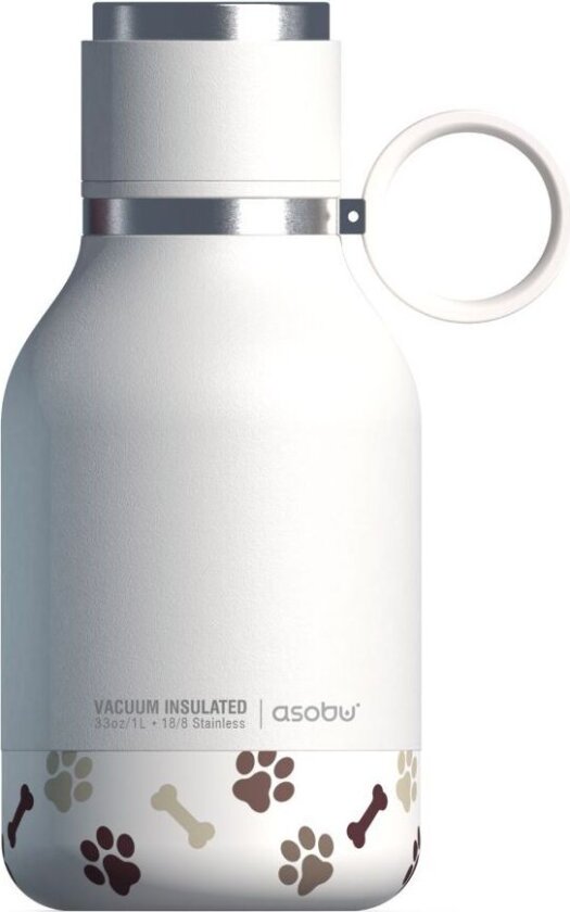 ASOBU - Stainless Steel Bowl Bottle - white - (84259103974)