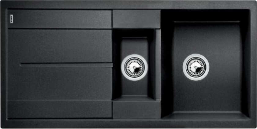 Metra 6S UX kjøkkenvask, 100x50 cm, antrasitt