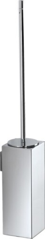 Metric veggmontert toalettbørste krom