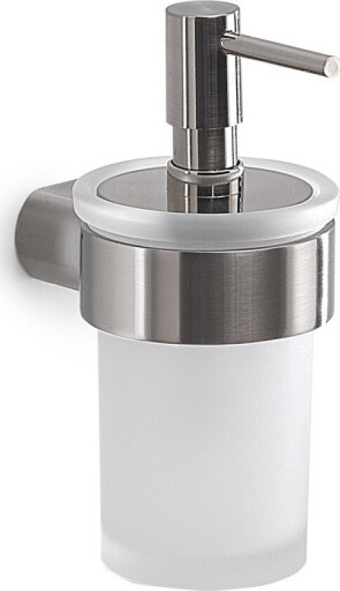 Piren såpedispenser, børstet rustfritt stål