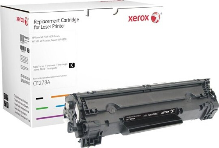 106R02157 / Alternative to HP CE278A - Laser toner Svart