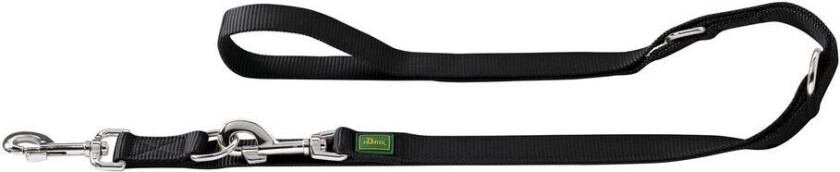 Vario Basic hundebånd, svart - L 200 cm, B 20 mm