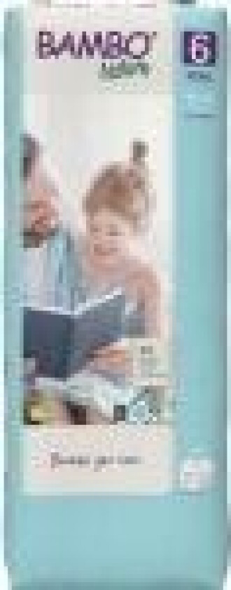 Bilde av Økologiske bleier BAMBO NATURE 6 (16 + kg), 40 stk.