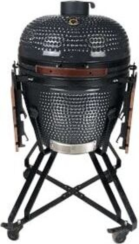 Kamado klassisk grill 23, L størrelse, mørkegrå
