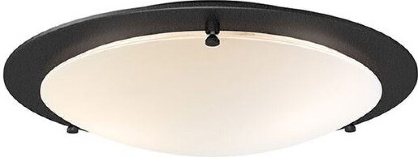 Cirklo plafond Ø40 cm Svart