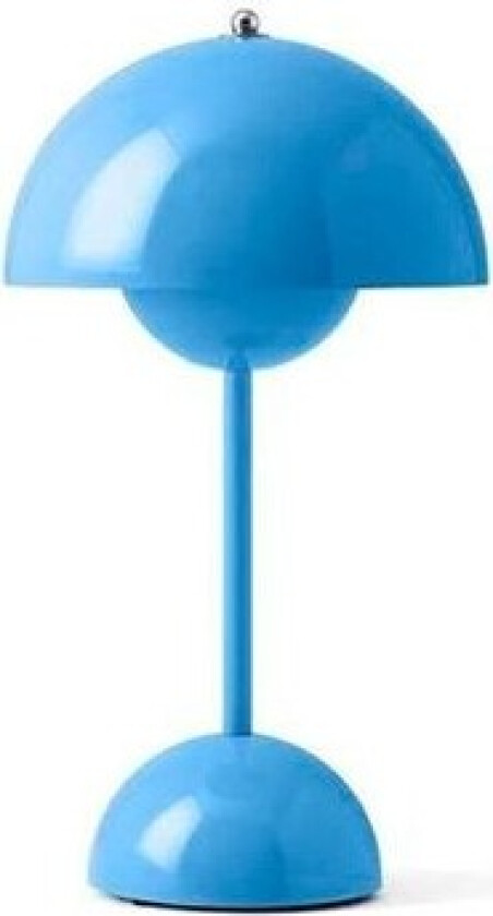 &Tradition Flowerpot portable bordlampe VP9 Swim blue