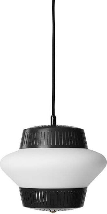 Opal Arch takpendel Black noir, sandblåst opal