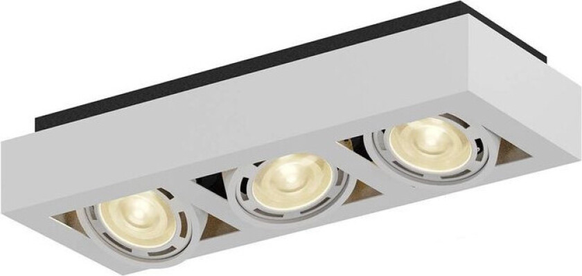 Takspot Ronka, GU10, 3 lyskilder, hvit