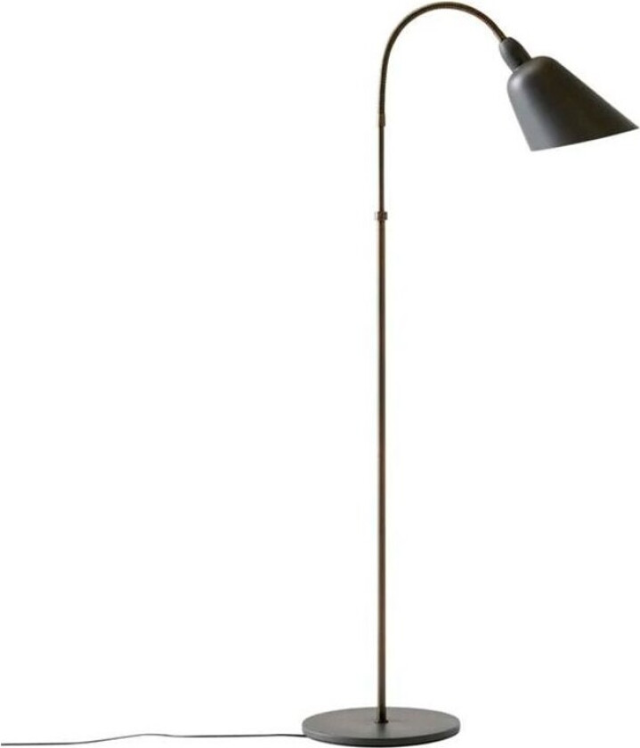 &Tradition Bellevue AJ7 stålampe Anniversary Edition Stone grey-bronzed brass