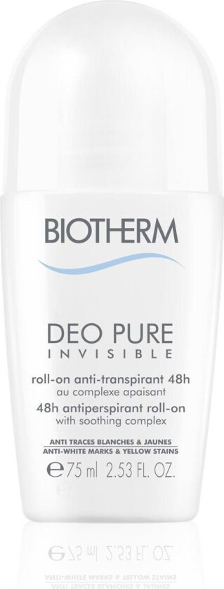 Deo Pure Invisible Roll-On 48H 75ml