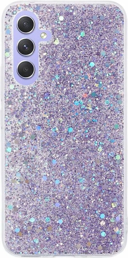 Samsung Galaxy A15 Deksel Sparkle Series Lilac Purple