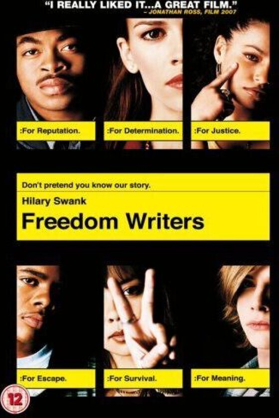 Freedom Writers DVD (2007) Hilary Swank, LaGravenese (DIR) Cert 12 Region 2