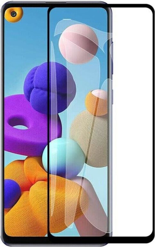 9D Glass skjermbeskytter Galaxy A21s (SM-A217F)