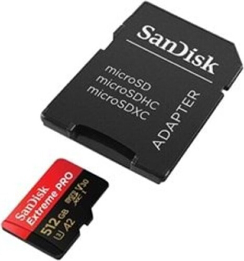 Sandisk Extreme Pro 512gb Microsdxc Uhs-i Memory Card