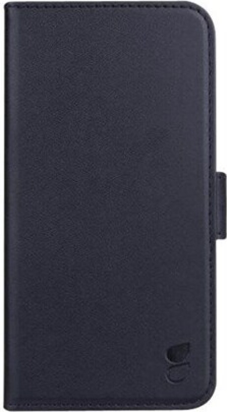 GEAR iPhone 13 Gear Wallet - Flippdeksel i Skinn med Lommebok - Svart