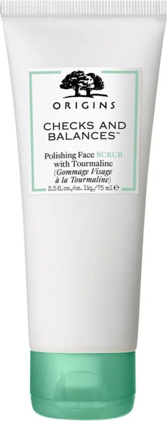 Checks and Balances Polishing Face Scrub With Tourmaline