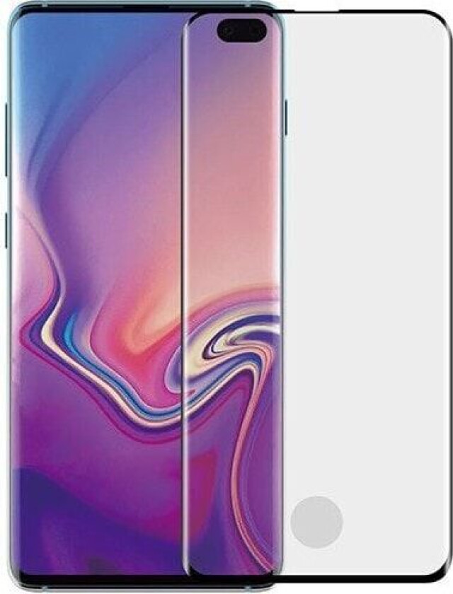 INF Skjermbeskytter  Galaxy S10 Plus Herdet Glass Gjennomsiktig