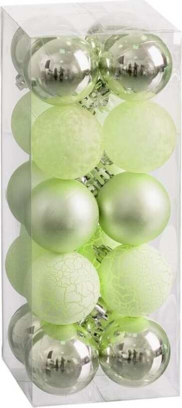 Juletrekuler Grønne 5 x 5 x 5 cm (20 antall)