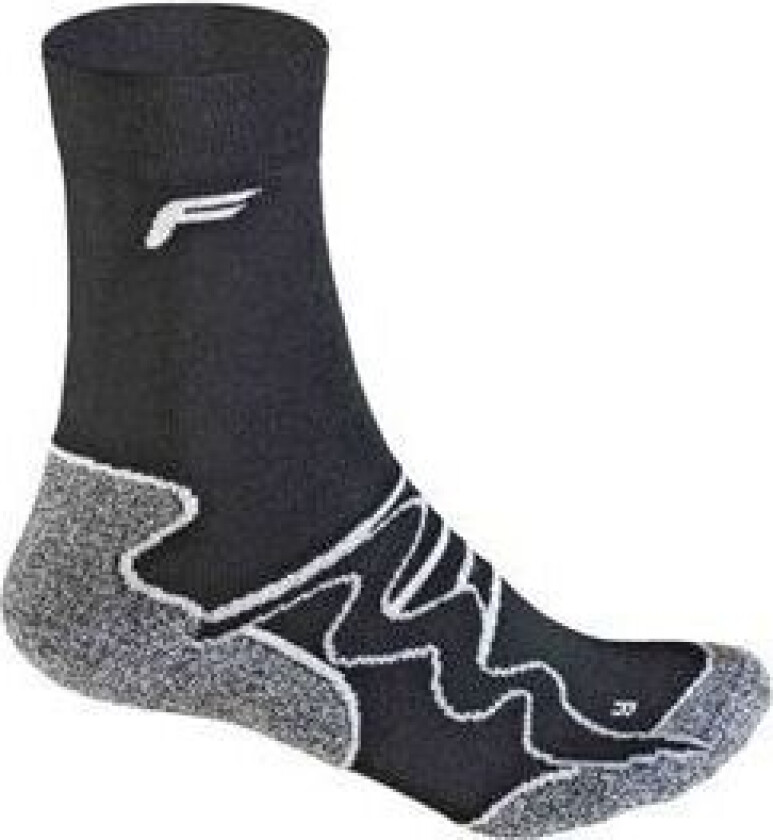 WALKING E 100 men's socks, black and gray size 47-49 (FSE-22-4105-0-4-0029)