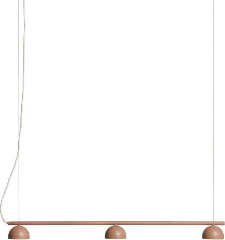 Blush Rail 3 taklampe Warm beige