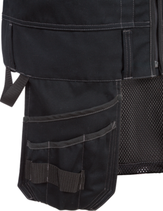 GenY håndverkervest svart m