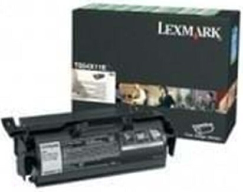 T654X31E Toner Black - Laser toner Svart