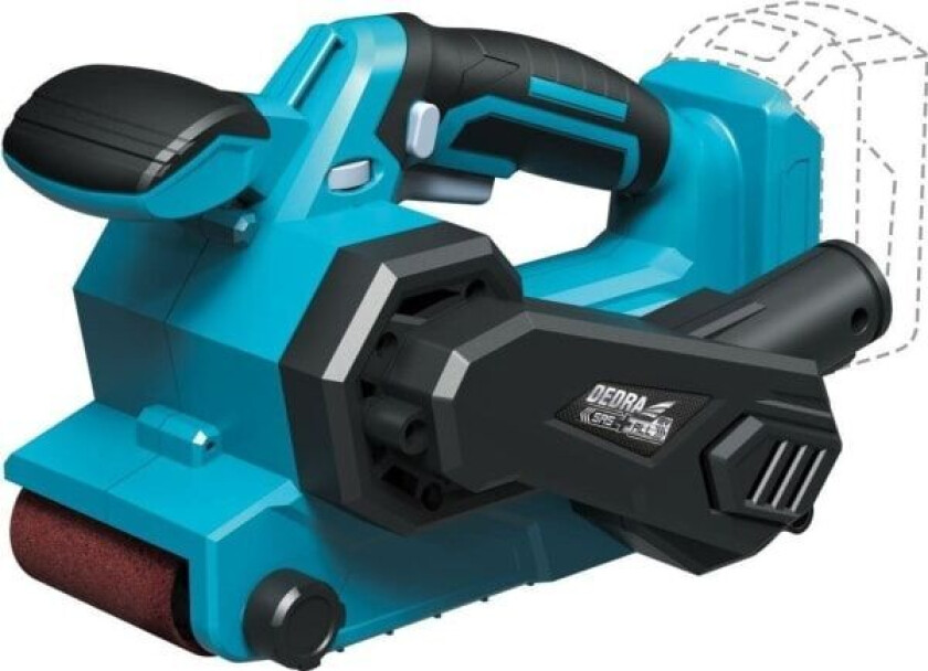 Sander 18V batteridrevet båndsliper
