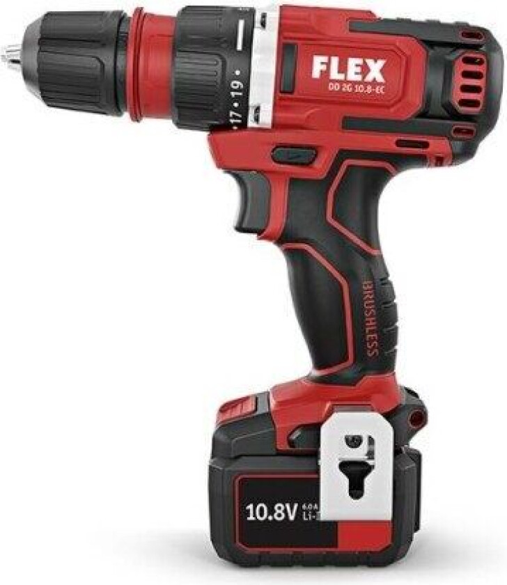 DD2G 10.8-EC Set Borskrutrekker med batteri og lader