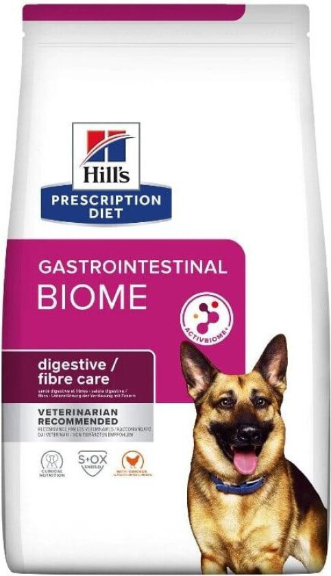 Hill's Prescription Diet Canine Gastrointestinal Biome Digestive/Fibre Care Chicken (4 kg)