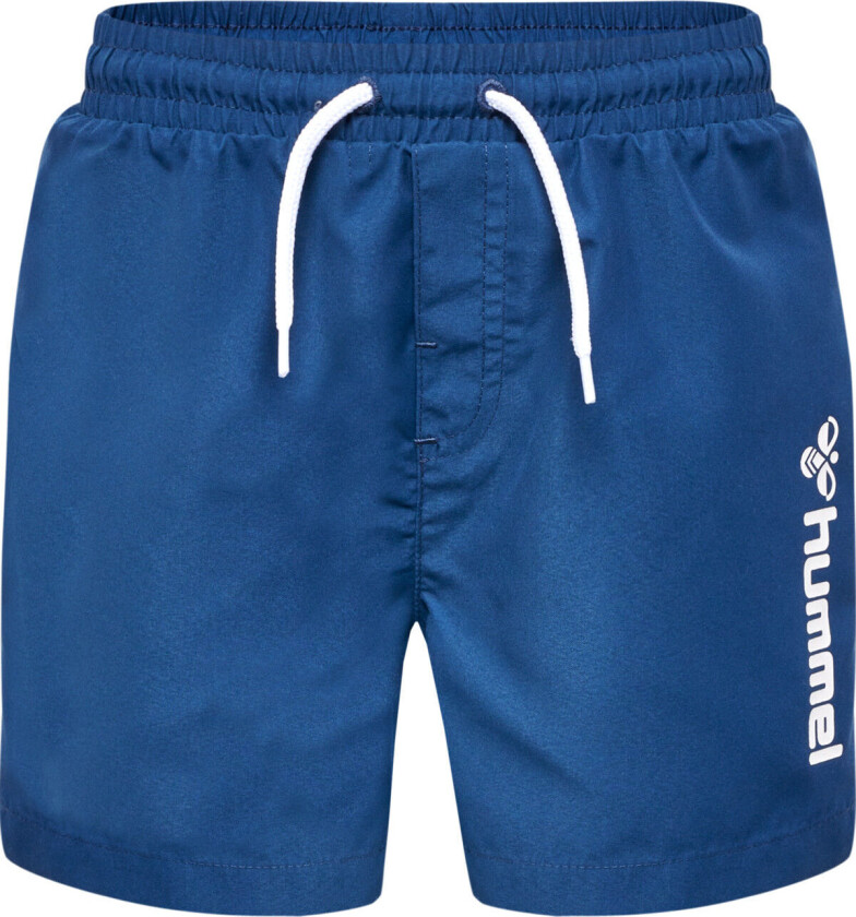 Kids' hmlBOMDI Board Shorts Dark Denim 140, Dark Denim