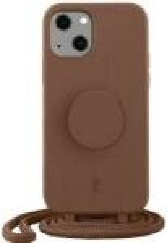 Just Elegance Case JE PopGrip iPhone 13 6.1" brown/brown sugar 30131 (Just Elegance)