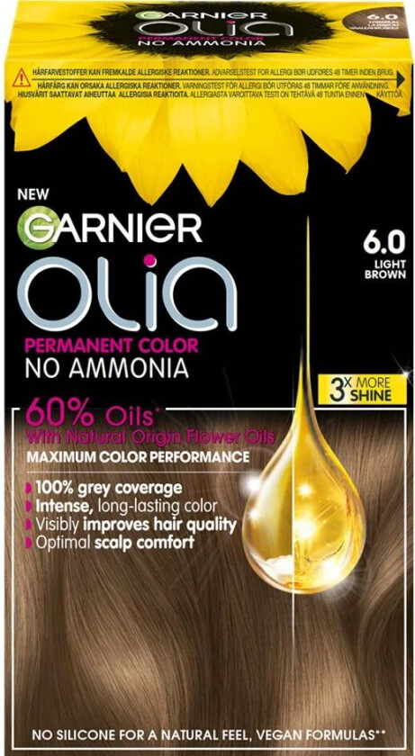 Olia 6 Light Brown