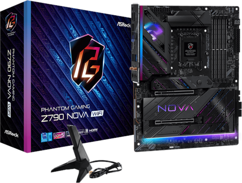 Z790 NOVA WIFI Hovedkort - Intel Z790 - Intel LGA1700 socket - DDR5 RAM - ATX