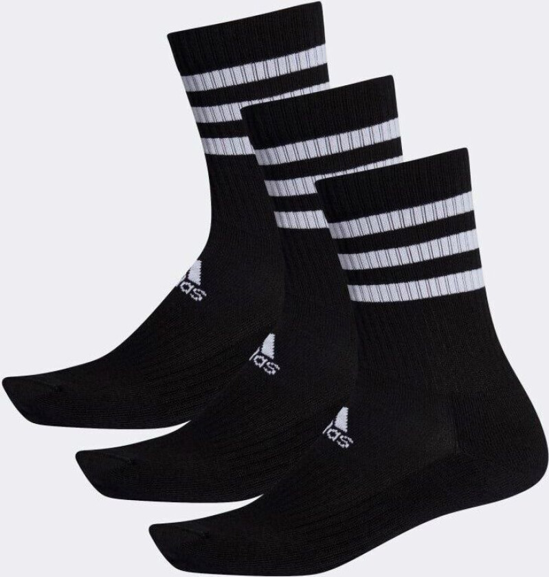 Adidas 3-Stripes Cushion Crew 3-Pack, Sokker