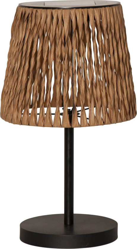 Solcellelampe Cesta 48 cm Brun