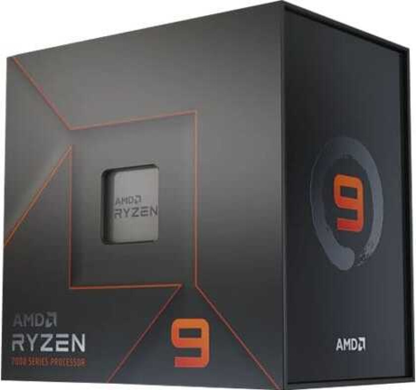 Ryzen 9 7950X, Ryzen™ 9, Sokkel AM5, , 7950X, 4,5 GHz, 32-bit, 64-bit