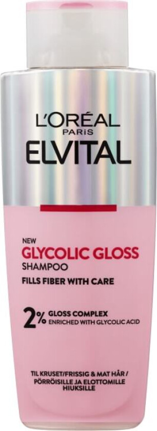 L'Oréal Paris Elvital Glycolic Gloss Shine Shampoo 200ml