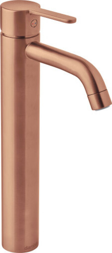 Silhouet Servantkran Høy - Børstet Kobber