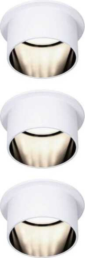 Gil Coin, Overflateegnet, 1 ampuller, LED, 6 W, 2700 K, Sort, Hvit