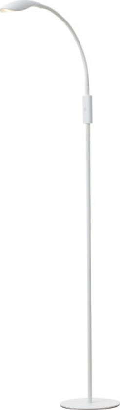 Mamba gulvlampe, hvit