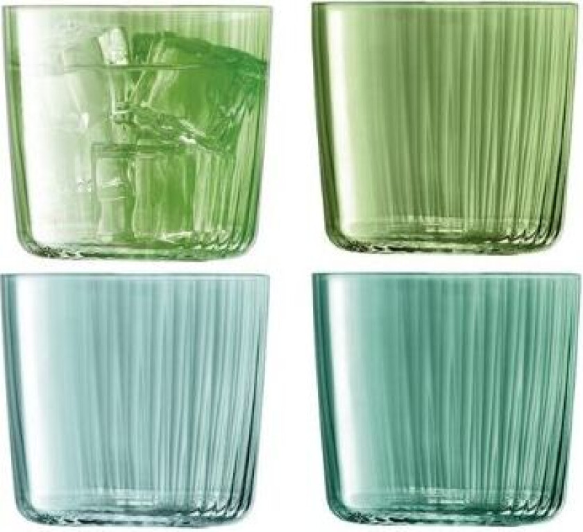 Drikkeglass Gems Jade Sett 4 Lsa 310ml, 7,3x8x8cm