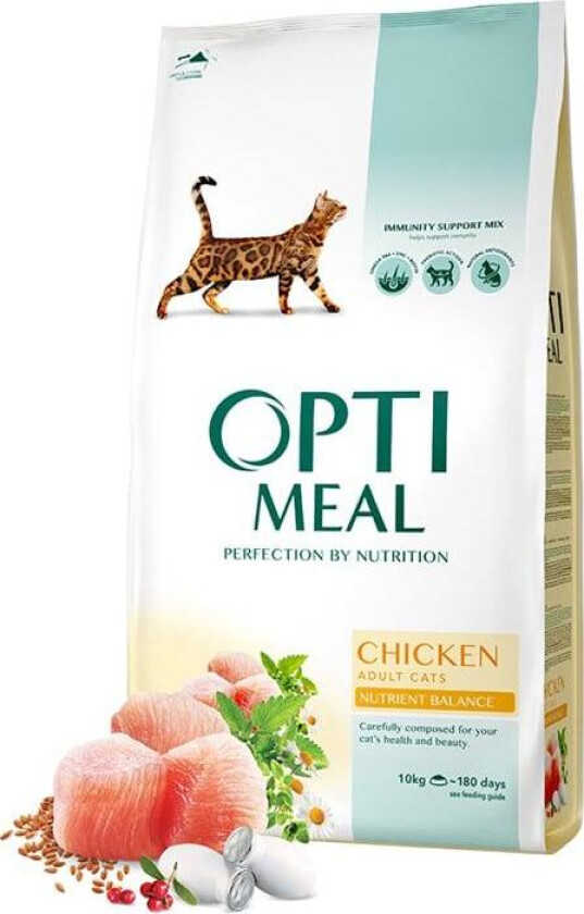Cat Adult & Senior Chicken with Dental Care Tørrfôr til katt 10 kg