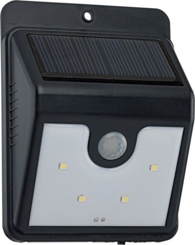 solcelle vegglampe med sensor
