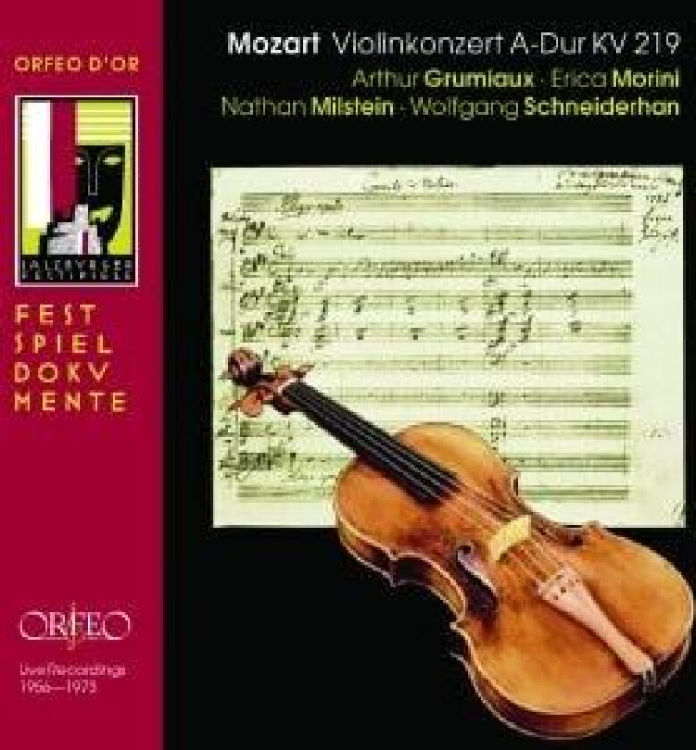 Mozart W A - Violin Concerto No. 5