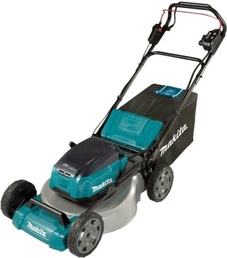 DLM465PT4 - Gressklipper - trådløs - 18 V - 6 Ah - 2 batterier, inkludert lader - 3300 rpm - 46 cm - 39.3 kg