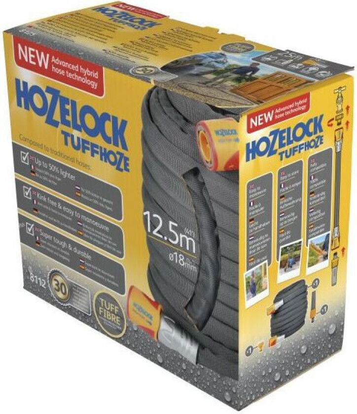 Tuffhoze Slangesett 12,5 m